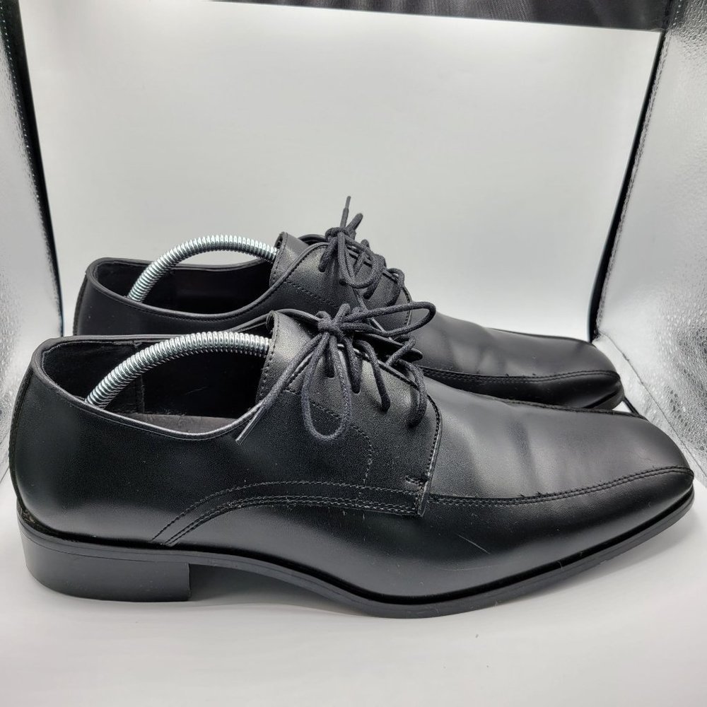 VANGELO Tuxedo TUX-5 Fashion Square Toe Men's Black Matte US Size 13M
